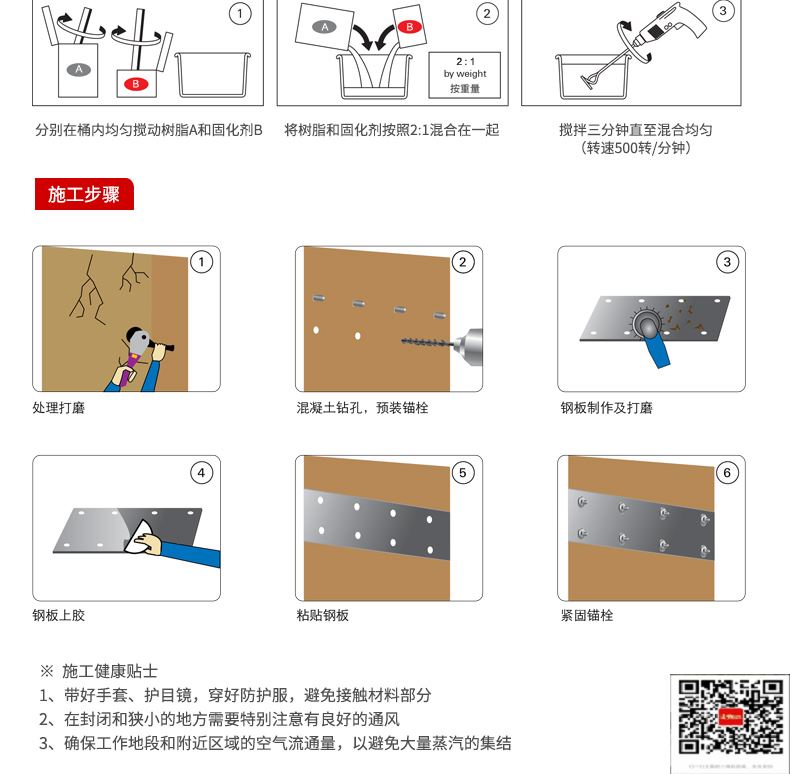 包钢咸丰粘钢加固施工过程